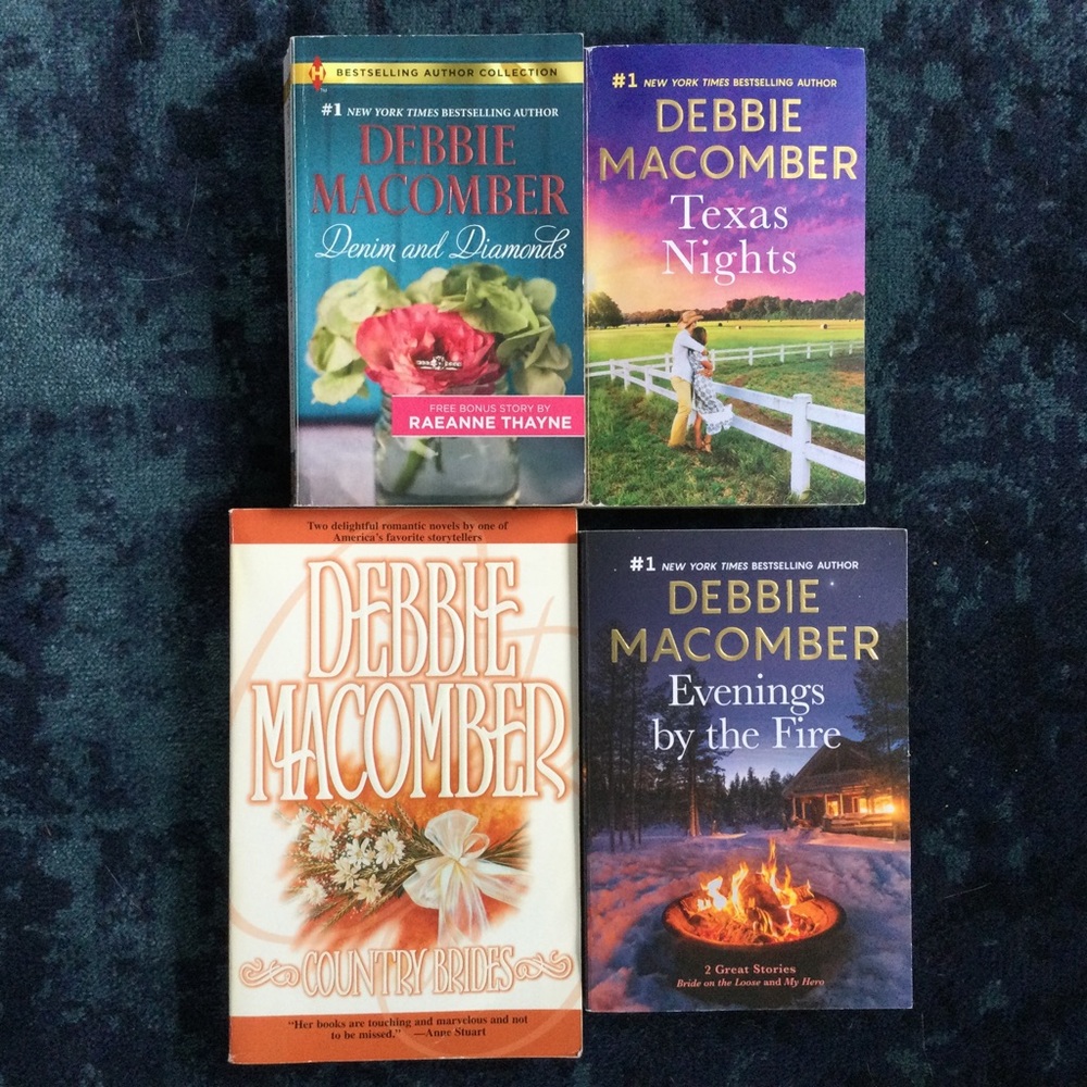 Debbie Macomber Romance Novels Bundle of Four Books